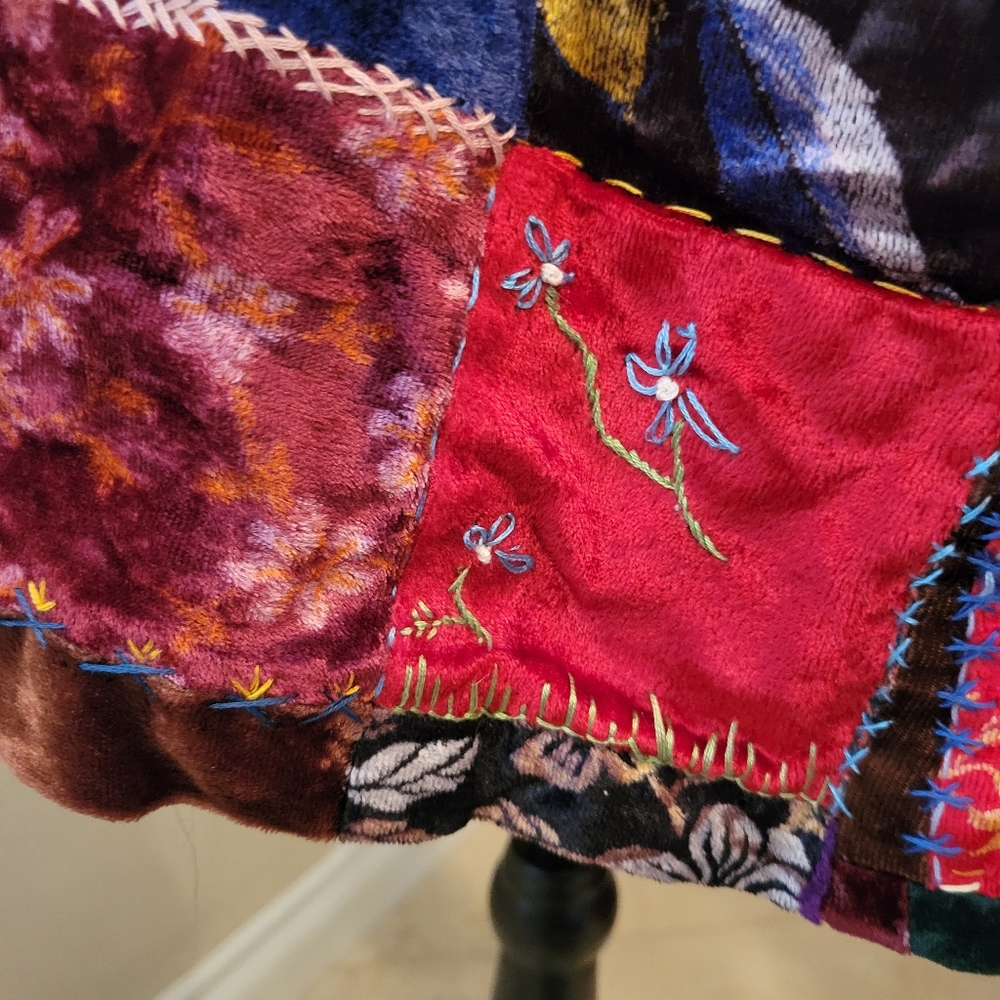 Gorgeous Velvet Patchwork Blazer. - image 6